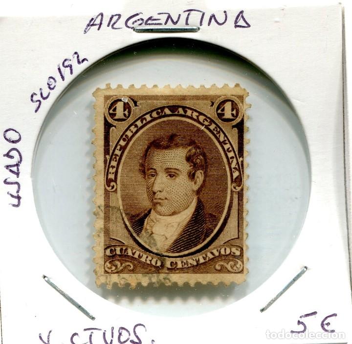 Sellos: 4 CENTAVOS ARGENTINA ( USADO ) ( SLO192 ) - Foto 1