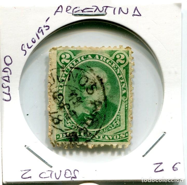 Sellos: 2 CENTAVOS ARGENTINA ( USADO ) ( SLO195 ) - Foto 1
