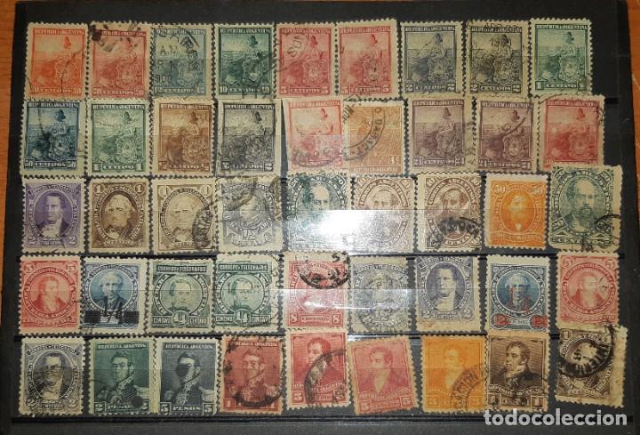 Sellos: LOTE DE SELLOS ARGENTINA, 1888 A 1900. - Foto 1
