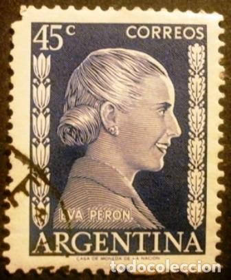 Sellos: 1952 ARGENTINA. Eva Per&oacute;n - Foto 3