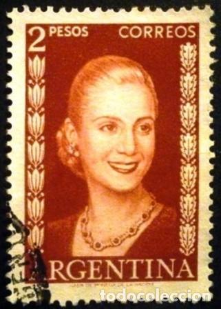 Sellos: 1952 ARGENTINA. Eva Per&oacute;n - Foto 6