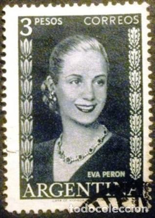 Sellos: 1952 ARGENTINA. Eva Per&oacute;n - Foto 7