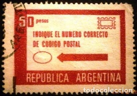 Sellos: 1978 ARGENTINA. Use el c&oacute;digo postal - Foto 1