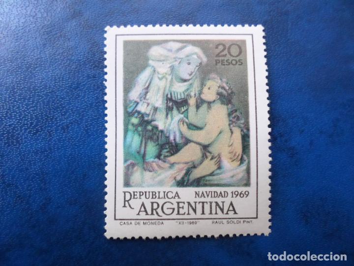 Sellos: +argentina, 1969, navidad, Yvert 861 - Foto 1
