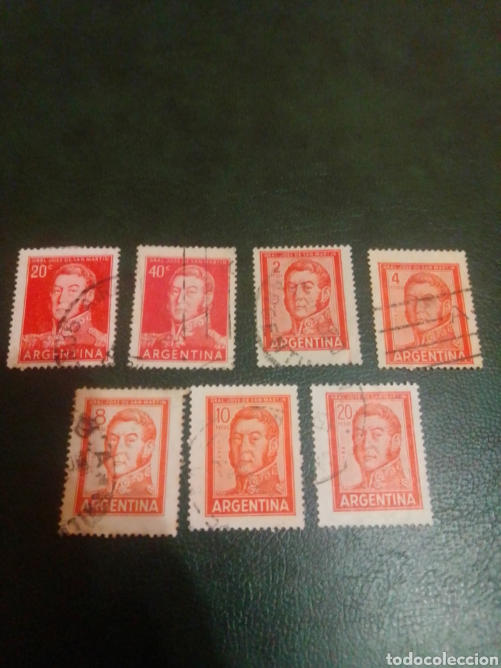 Sellos: Argentina San Mart&iacute;n - Foto 1
