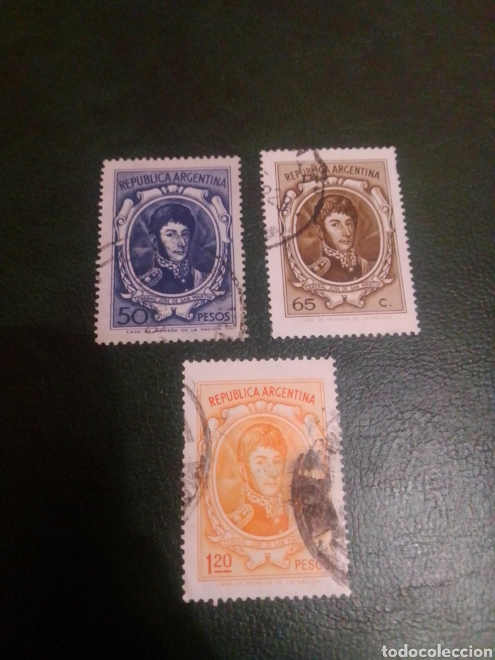 Sellos: Argentina San Mart&iacute;n - Foto 1
