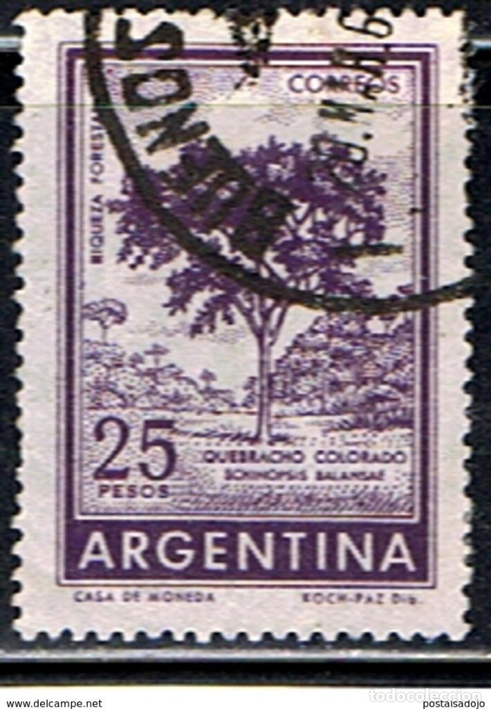 Sellos: ARGENTINA // YVERT 733 // 1966 ... USADO - Foto 1