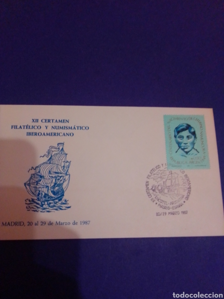 Sellos: Sobre flanqueado - Foto 1