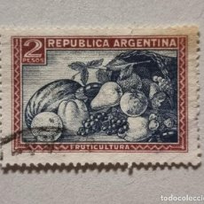 Sellos: SELLO USADO ARGENTINA 1936. FRUTICULTURA. Lote 362182880