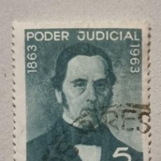 Sellos: SELLO USADO ARGENTINA 1963 - CENTENARIO DEL PODER JUDICIAL. Lote 362186515