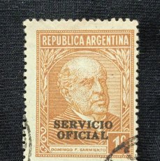 Sellos: ARGENTINA 1 C. F. SARMIENTO AÑO 1935.. Lote 386827439