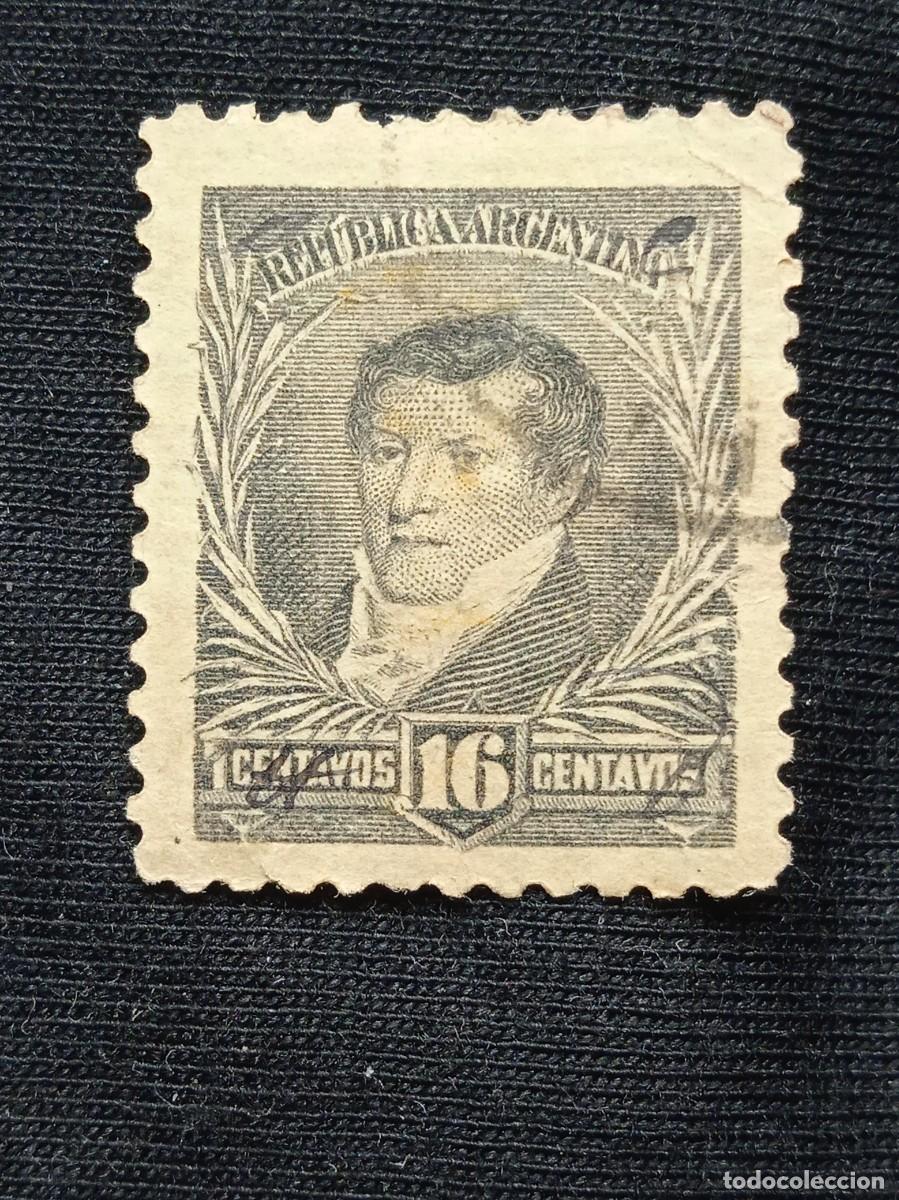Sellos: ARGENTINA 16 C. GENERAL ISSUES A&Ntilde;O 1897. - Foto 1