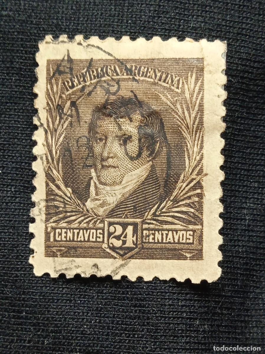 Sellos: ARGENTINA 24 C. GENERAL ISSUES A&Ntilde;O 1897. - Foto 1