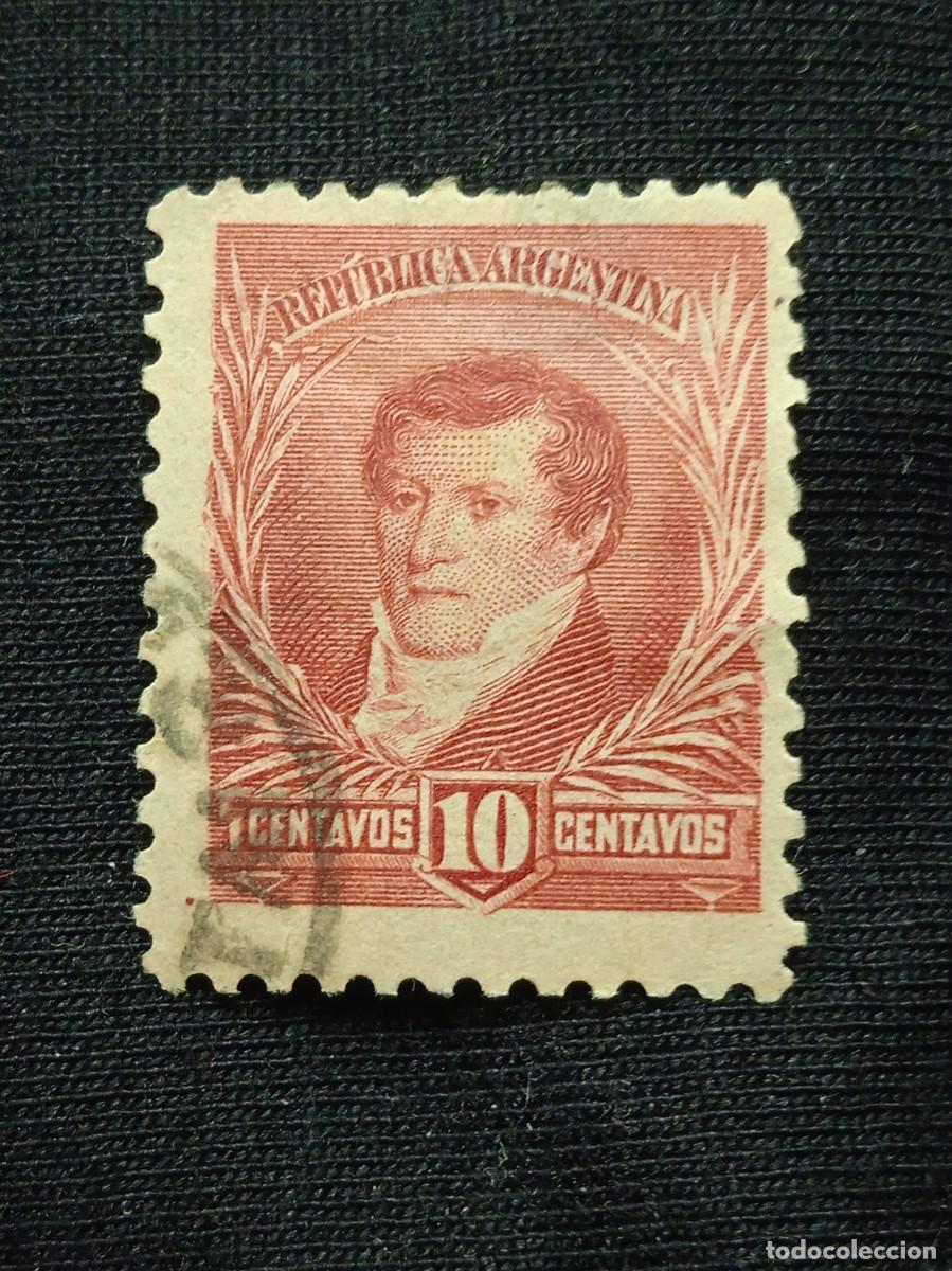 Sellos: ARGENTINA 10 C. GENERAL ISSUES A&Ntilde;O 1897. - Foto 1