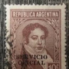Sellos: ARGENTINA 1942. MI:AR DE38X BERNARDINO RIVADIA. Lote 400857484