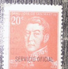 Sellos: ARGENTINA 1954. JOSE FRANCISCO DE MARTIN. Lote 400987599