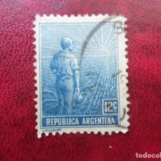 Sellos: :ARGENTINA, 1911, CAMPESINO, YVERT 166. Lote 401897969