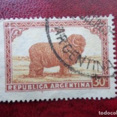 Sellos: :ARGENTINA, 1935, PRODUCCIONES, LANAS, YVERT 377. Lote 401900924