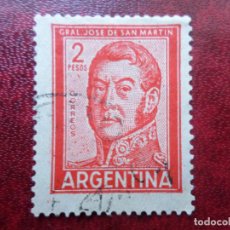 Sellos: :ARGENTINA, 1959, SAN MARTIN, YVERT 604C. Lote 401901719