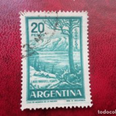 Sellos: :ARGENTINA, 1959, LAGO NAHUEL HUAPI, YVERT 606C. Lote 401902509