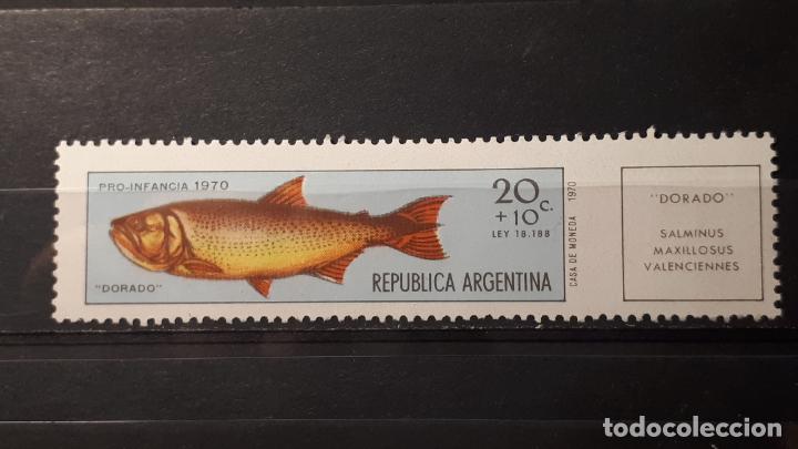 Sellos: ARGENTINA. A&ntilde;o 1970. Yvert 879 ** - Foto 1