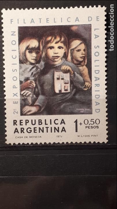 Sellos: ARGENTINA. A&ntilde;o 1971. Yvert 910 * - Foto 1