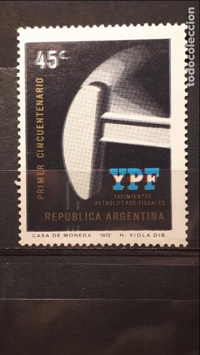 Sellos: ARGENTINA. A&ntilde;o 1972. Yvert 926 ** - Foto 1