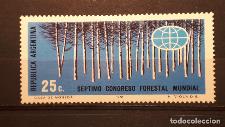 Sellos: ARGENTINA. A&ntilde;o 1972. Yvert 927 * - Foto 1