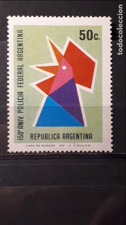 Sellos: ARGENTINA. A&ntilde;o 1973. Yvert 939 ** - Foto 1
