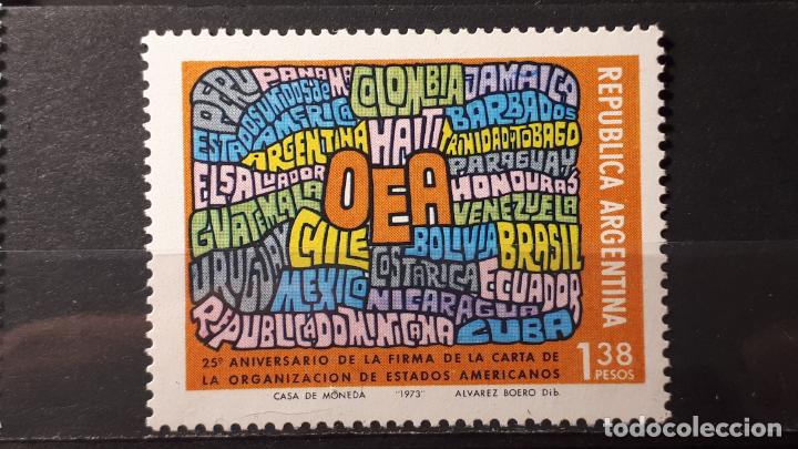 Sellos: ARGENTINA. A&ntilde;o 1973. Yvert 978 ** - Foto 1