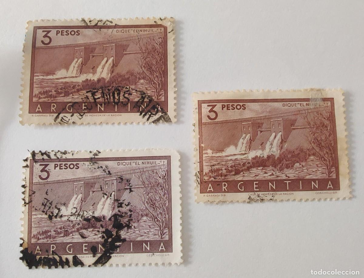 Sellos: Sellos de Argentina Dique El Nihuil - Foto 3