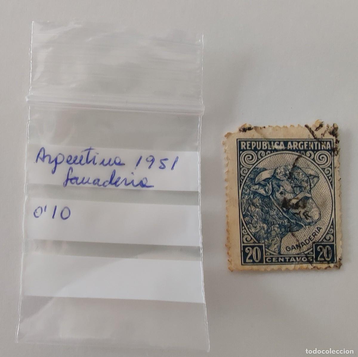 Sellos: Sello de Argentina Ganaderia - Foto 4