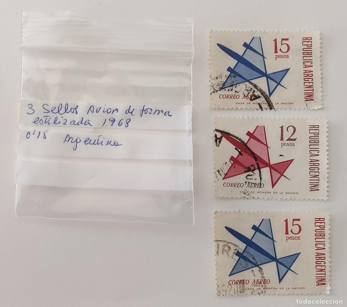 Sellos: Sellos de Argentina Avion - Foto 2
