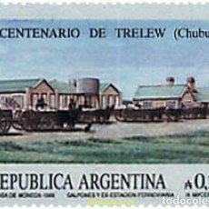 Sellos: 57255 MNH ARGENTINA 1986 CENTENARIO DE TRELEW