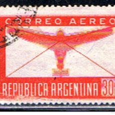 Sellos: ARGENTINA // YVERT 25 AEREO // 1942 ... USADO