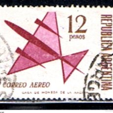Sellos: ARGENTINA // YVERT 108 AEREO // 1965 ... USADO