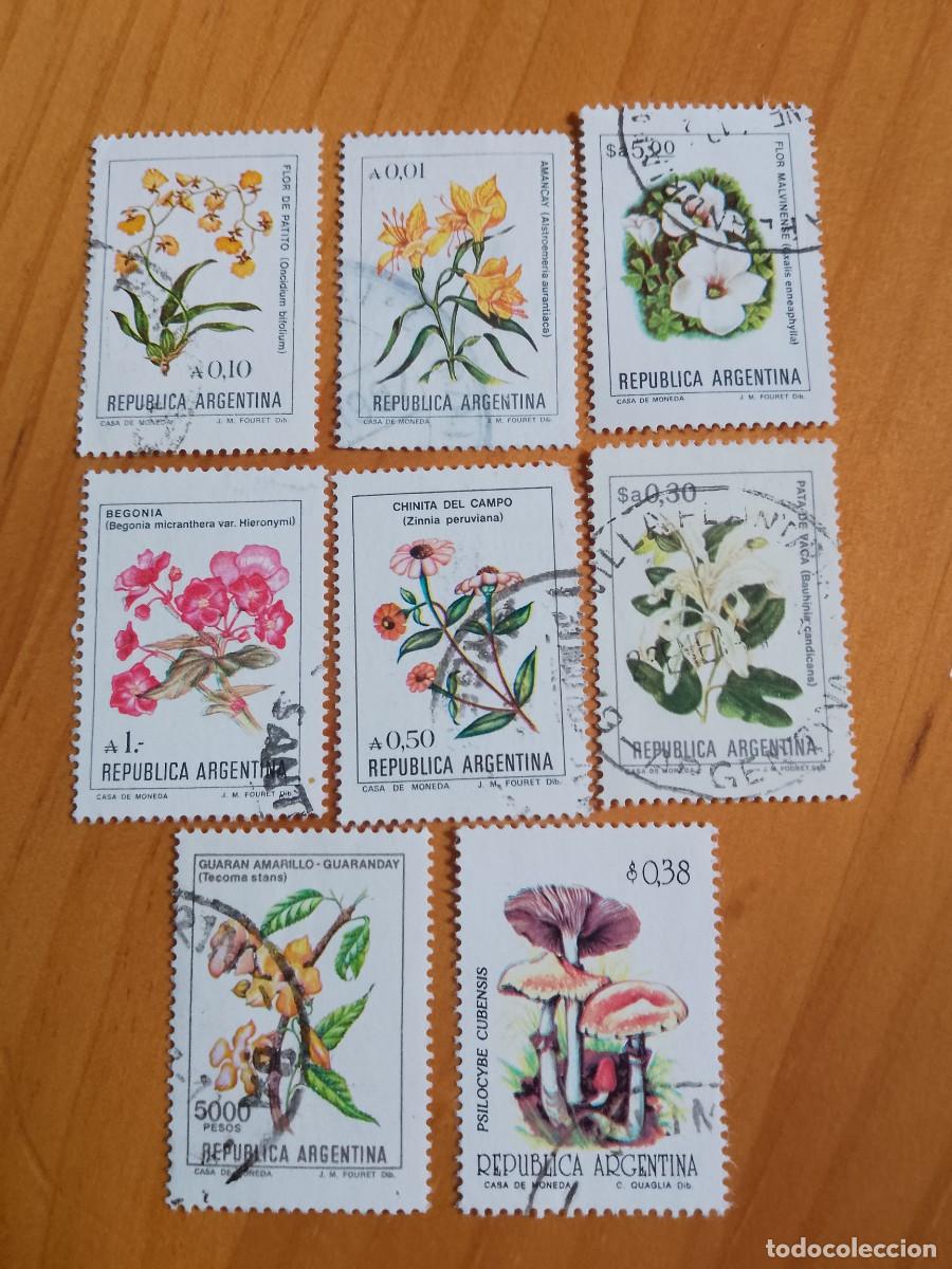 Sellos: ARGENTINA - FLORA, FLORES - Foto 1