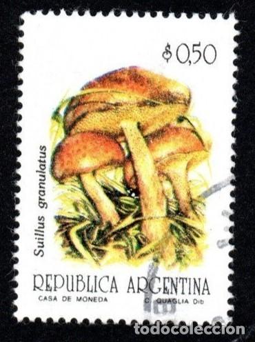 Sellos: Argentina. Seta de la Risa. 1992. YT-1801. - Foto 1