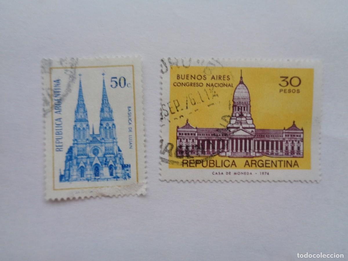 Sellos: LOTE DE 2 SELLOS DE ARGENTINA - Foto 1
