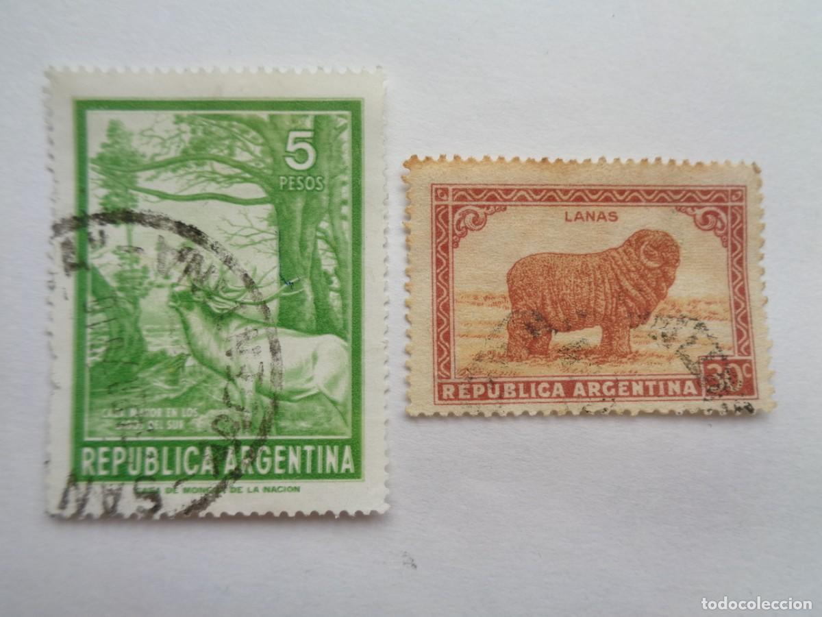 Sellos: LOTE DE 2 SELLOS DE ARGENTINA - Foto 1