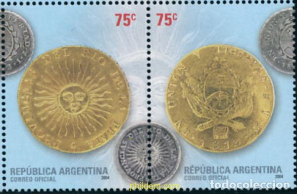 Sellos: 169098 MNH ARGENTINA 2004 NUMISMATICA - Foto 1