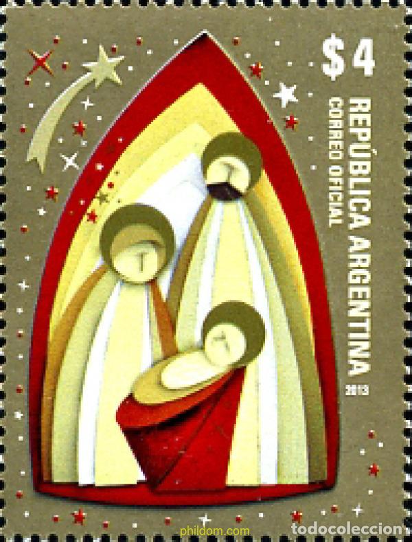 Sellos: 317558 MNH ARGENTINA 2013 NAVIDAD - Foto 1