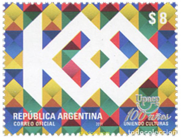 Sellos: 259697 MNH ARGENTINA 2011 CENTENARIO DE LA UPAEP - Foto 1