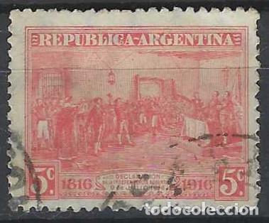 Sellos: ARGENTINA 1916 - USADO - Foto 1