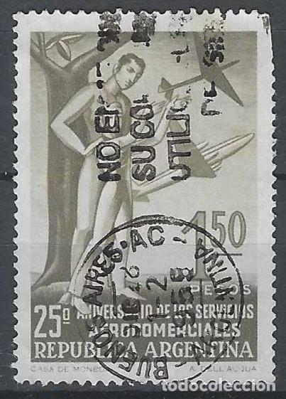 Sellos: ARGENTINA 1955 - USADO - Foto 1