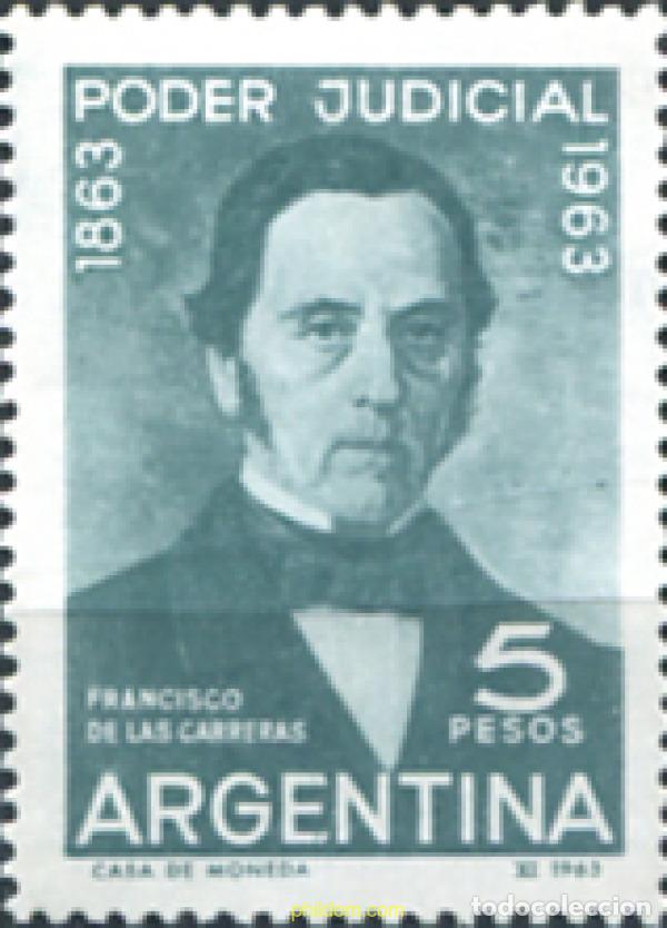Sellos: 283233 MNH ARGENTINA 1963 PODER JUDICIAL - Foto 1