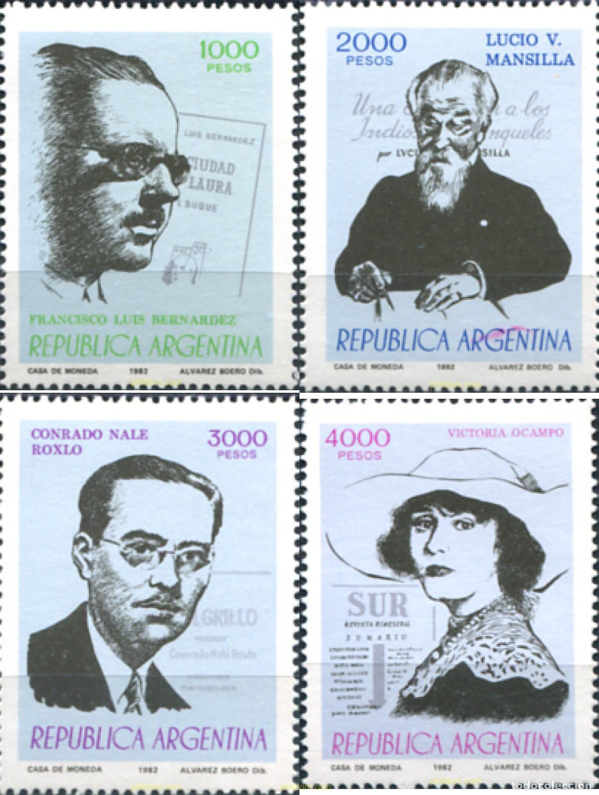 Sellos: 283545 MNH ARGENTINA 1982 - Foto 1