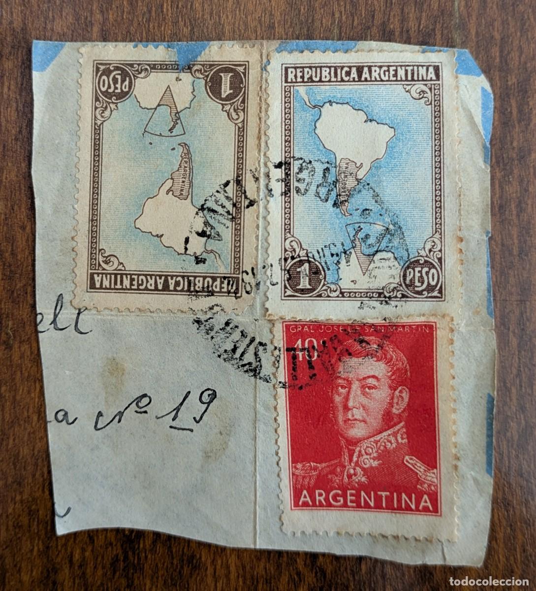 Sellos: Sellos de Argentina con matasellos - Foto 1