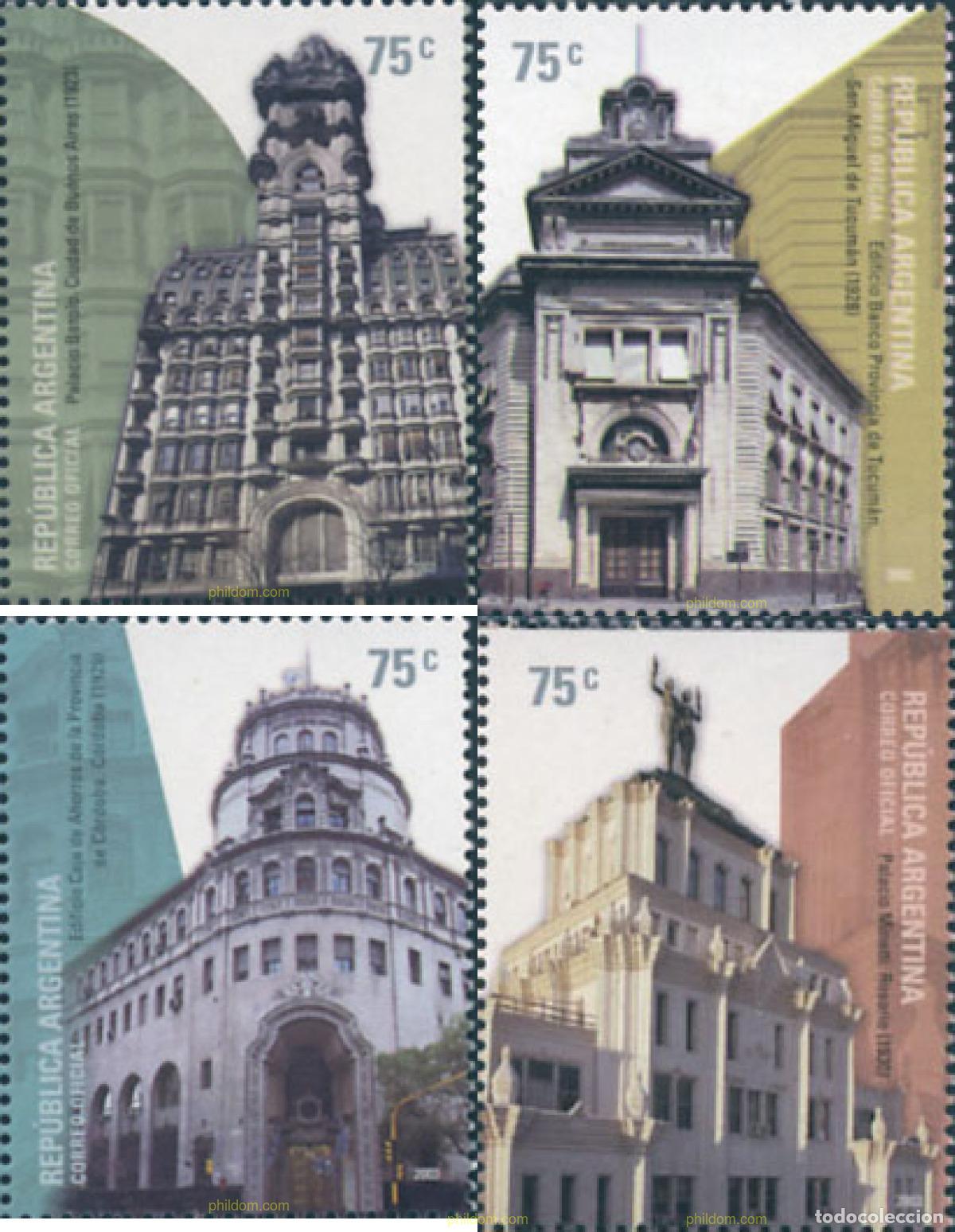 Sellos: 137922 MNH ARGENTINA 2003 ARQUITECTURA