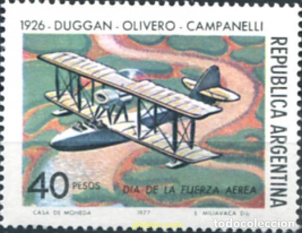 Sellos: 283392 MNH ARGENTINA 1977 DIA DE LAS FUERZAS AEREAS